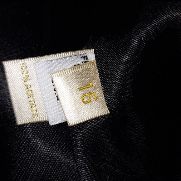 Vintage Fleurette Lined Wool/Cashmere Long Jacket - Picture 9 of 10